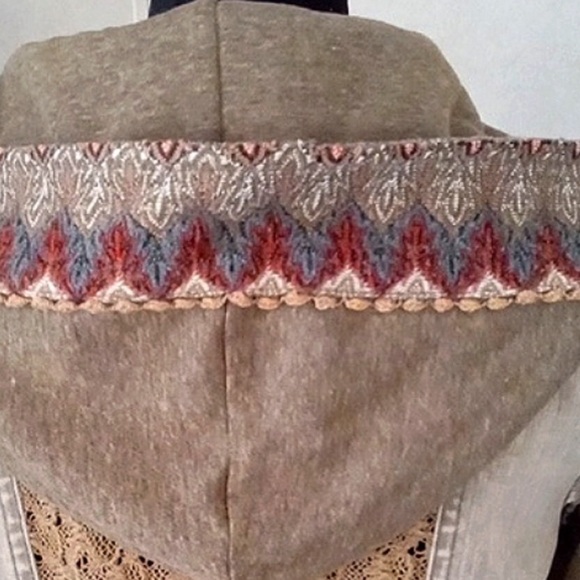 Miss Me Multicolor Jean Jacket - Picture 12 of 12